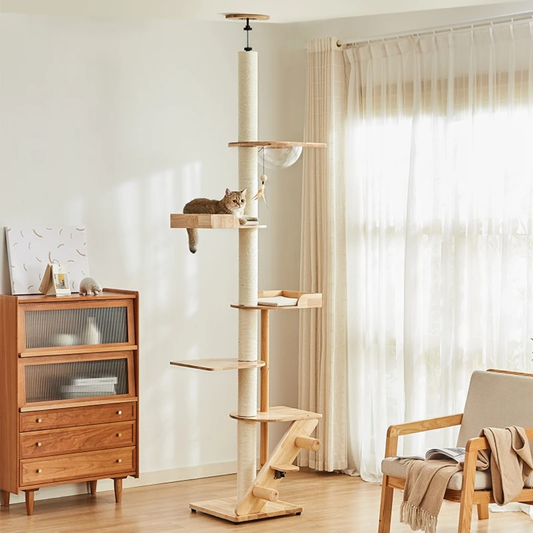 High-End Ceiling-reaching Cat Tree