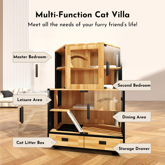 Luxury Home Cat Villa（New Design)